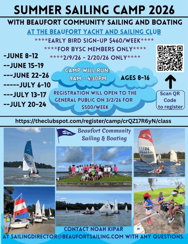 BCSB – Summer Sailing Camp 2026